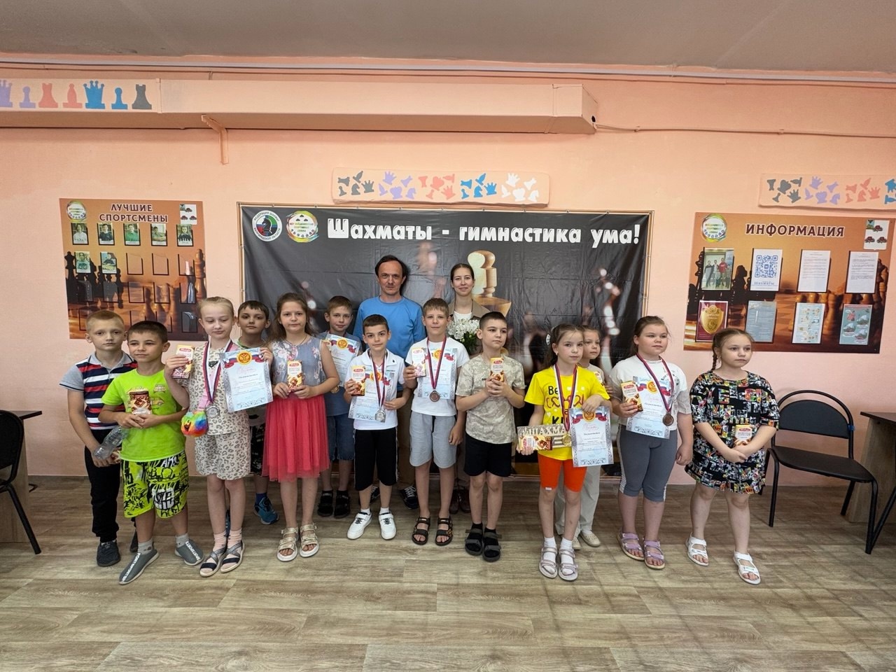 В Вейделевской спортивной школе прошёл шахматный турнир имени Анастасии Гангур.