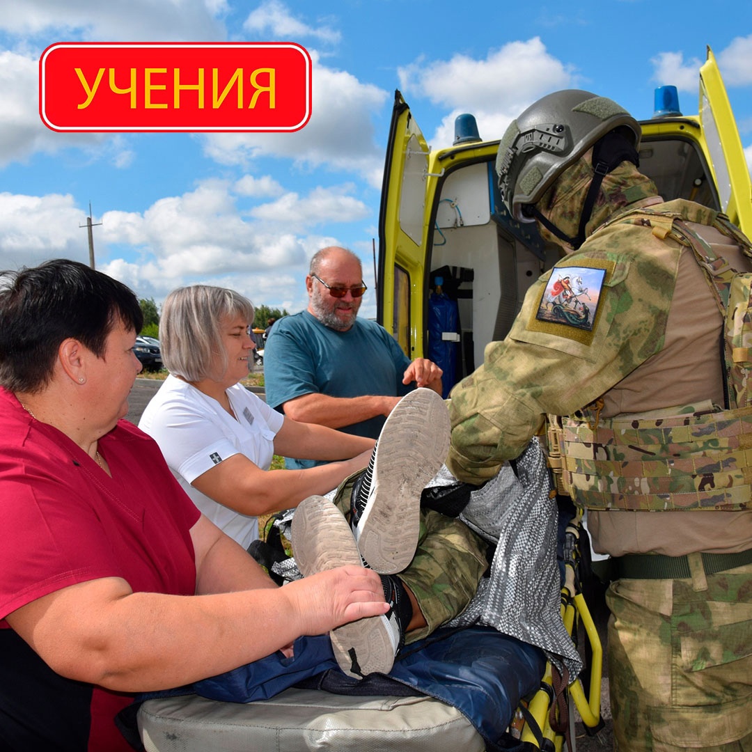 В Вейделевке прошли командно-штабные учения.