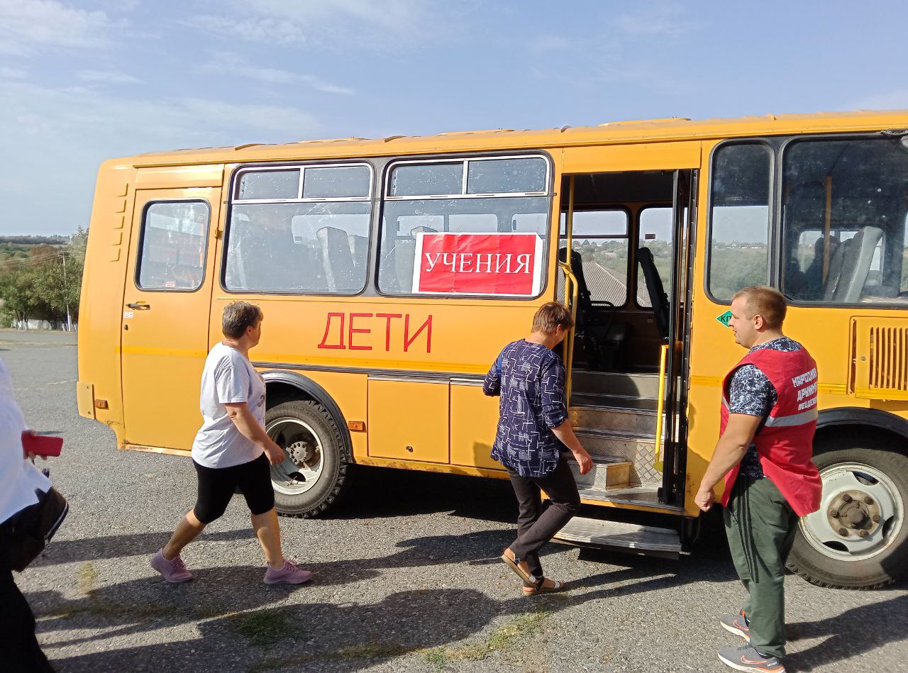 Очередные командно-штабные учение прошли в Вейделевском районе.