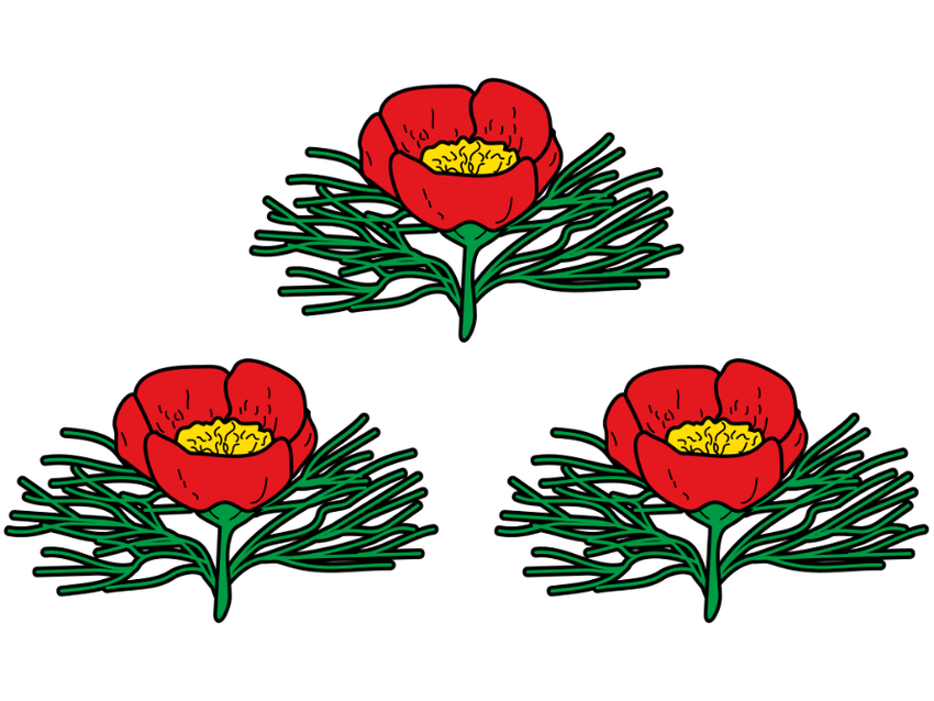 Флаг Вейделевского района.